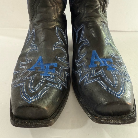 cowboy boots air force ones